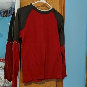 Red and Grey Top 90's